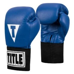 TITLE Boxing USA Boxing Competition Gloves - Elastic -Boxing Shop ACGES BL 02
