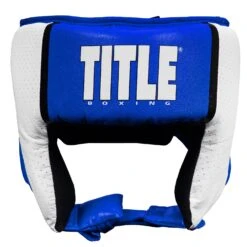 TITLE Boxing Aerovent Elite USA Boxing Competition Headgear – Open Face -Boxing Shop ACHEX1 BL 2