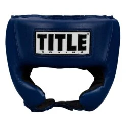 TITLE Boxing USA Boxing Competition Headgear - With Cheeks -Boxing Shop ACHX BL 2 2