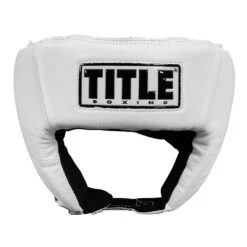 TITLE Boxing USA Boxing Competition Headgear - Open Face -Boxing Shop ACHX1 WH 2 2