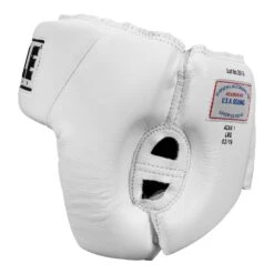 TITLE Boxing USA Boxing Competition Headgear - Open Face -Boxing Shop ACHX1 WH 3