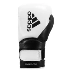Adidas Hybrid 350 Elite Training Gloves 19 Adidas Hybrid 350 Elite Training Gloves -Boxing Shop ADIH350TG WH BK 3