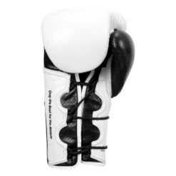 Adidas Hybrid 350 Elite Training Gloves 20 Adidas Hybrid 350 Elite Training Gloves -Boxing Shop ADIH350TG WH BK 4