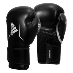 Adidas Speed Flex 3 Training Gloves -Boxing Shop ADISBG100 BK WH 2