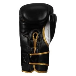 TITLE Boxeo Mexican Leather Bag Gloves Quatro -Boxing Shop BASBG4 BK WH 4
