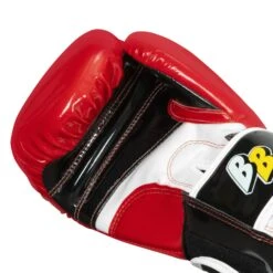 BOOM BOOM Boxing Striker Youth Boxing Gloves -Boxing Shop BBSBGY2 RD BK 005