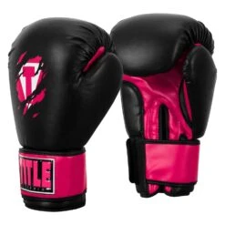 TITLE Classic Shredded Boxing Gloves -Boxing Shop CABG10 BK HPK 02