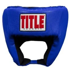 TITLE Classic USA Boxing Competition Headgear – Open Face -Boxing Shop CACHX1 BL 2