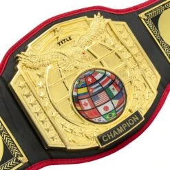 TITLE Boxing Triple Platinum Title Belt -Boxing Shop CLTB203 BK 3