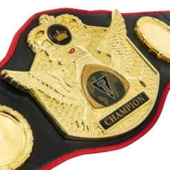 TITLE Boxing Triumphant Wings Of Victory Belt -Boxing Shop CLTB212 BK 3