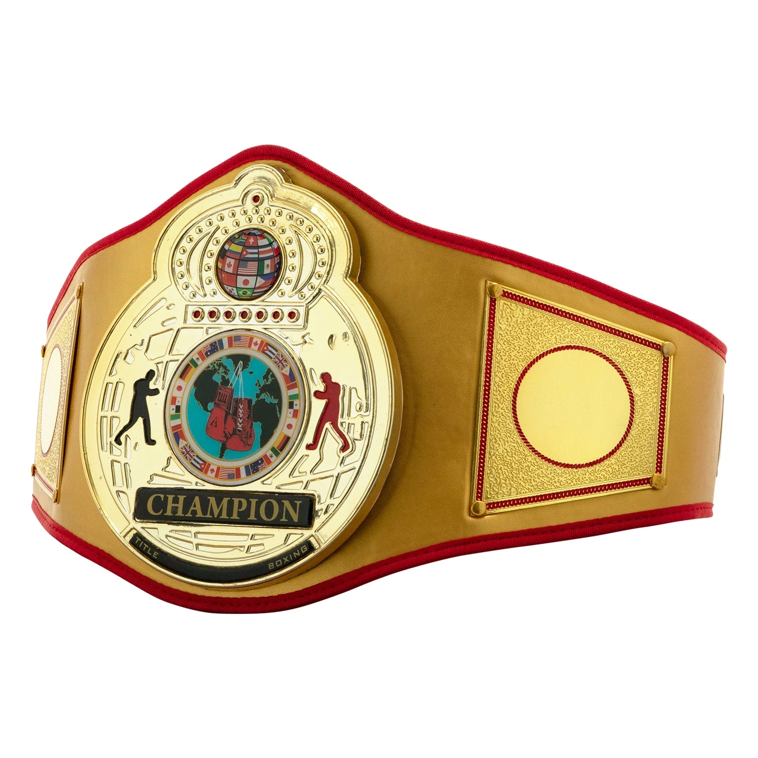 TITLE Boxing Gold Flash Title Belt 3 TITLE Boxing Gold Flash Title Belt