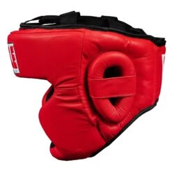 TITLE Classic Full Coverage Training Headgear 2.0 -Boxing Shop CPHGF2 RD BK 3