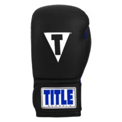 TITLE Classic Fitness Boxing Gloves 29 TITLE Classic Fitness Boxing Gloves -Boxing Shop CRBG BK BL 03