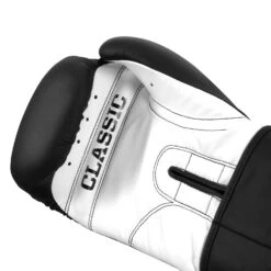 TITLE Classic Fitness Boxing Gloves 37 TITLE Classic Fitness Boxing Gloves -Boxing Shop CRBG BK WH 05