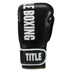 TITLE Boxing Gel Soft Strike Bag Gloves 32 TITLE Boxing Gel Soft Strike Bag Gloves -Boxing Shop CSSGBG1 BK GN 03