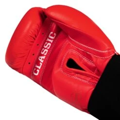 TITLE Classic Leather Elastic Training Gloves 2.0 -Boxing Shop CTSGV2 RD 05
