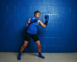 TITLE Classic Leather Elastic Training Gloves 2.0 -Boxing Shop CTSGV2BL 1