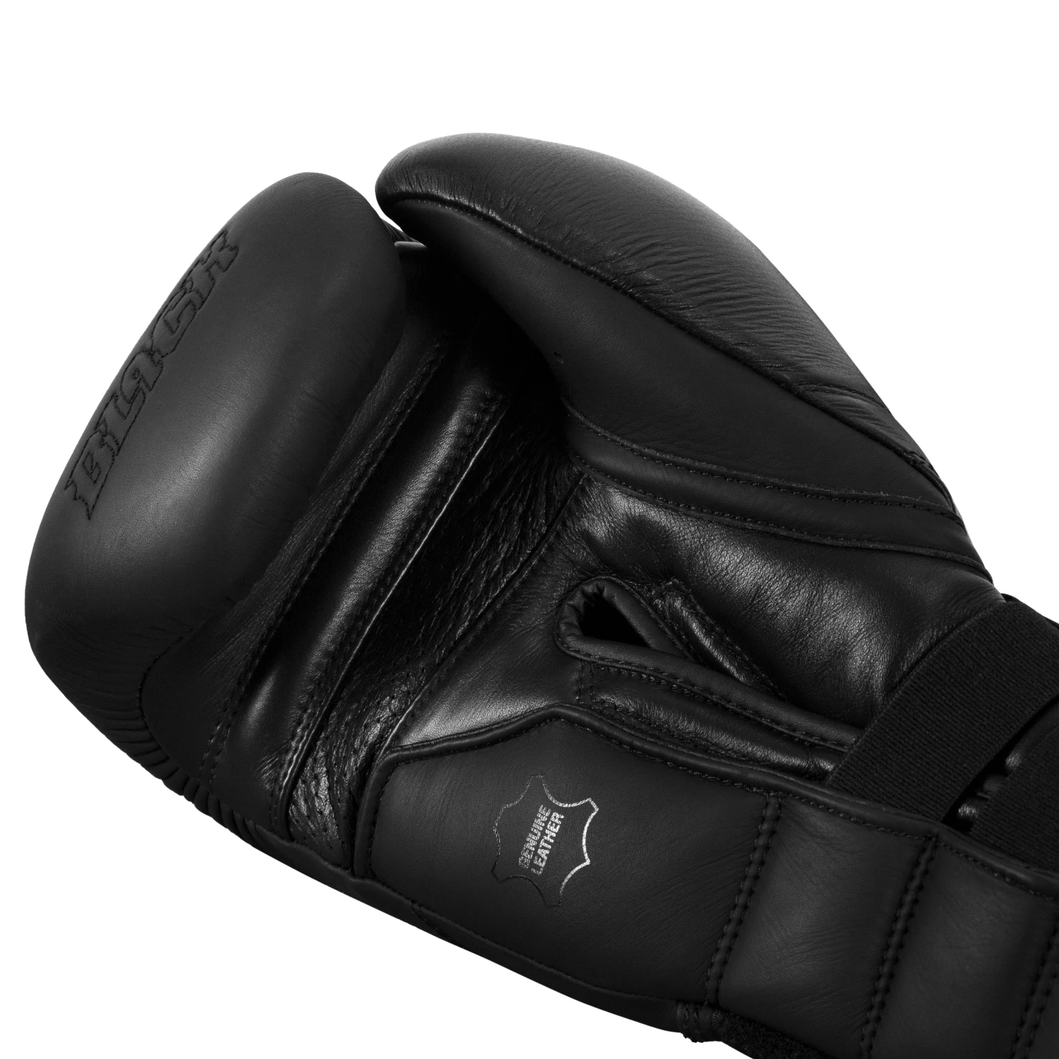 TITLE Black Bolstered Leather Bag Gloves 8 TITLE Black Bolstered Leather Bag Gloves - Image 6