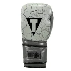 TITLE Boxing Roberto Duran Stone Leather Training Gloves -Boxing Shop DHSTG GR BK 3