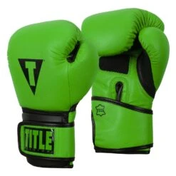 TITLE Boxing Dauntless Training Gloves -Boxing Shop DNTTG GN BK 2