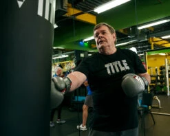 TITLE Boxing Fight Back Leather Boxing Gloves -Boxing Shop FBBGLGR 3