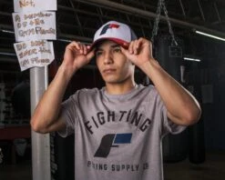 Fighting 3D Raised Cap -Boxing Shop FBCAP1 WHRDBL