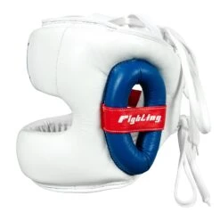 Fighting Leather No Contact Headgear -Boxing Shop FFSHG2 WH 3