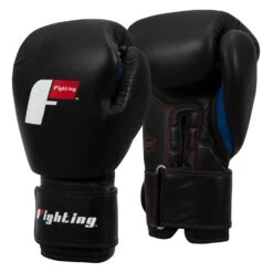 Fighting Leather Heavy Bag Gloves 18 Fighting Leather Heavy Bag Gloves -Boxing Shop FLHBG2 BK 2