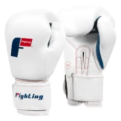 Fighting Leather Heavy Bag Gloves 24 Fighting Leather Heavy Bag Gloves -Boxing Shop FLHBG2 WH 2