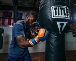 TITLE Boxing Gel Freestyle Training Gloves -Boxing Shop FRTTGBLORWH 1