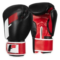 Fighting Big Logo Bag Gloves -Boxing Shop FSABG2 BK RD WH 2