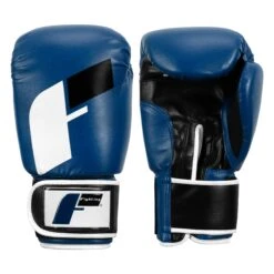 Fighting Big Logo Bag Gloves -Boxing Shop FSABG2 BL BK WH 1