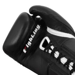 Fighting Fury Professional Lace Training Gloves -Boxing Shop FSFTGL BK 05