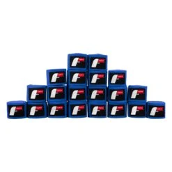 Fighting Semi-Elastic 180" Hand Wraps (Pack Of 10) -Boxing Shop FSMHW 10 BL 1
