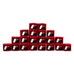 Fighting Semi-Elastic 180" Hand Wraps (Pack Of 10) -Boxing Shop FSMHW 10 RD 1