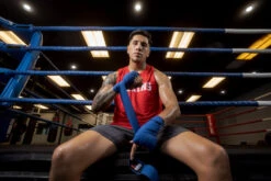 Fighting Semi-Elastic 180" Hand Wraps (Pack Of 10) -Boxing Shop FSMHWBL 1 5aee8444 85c7 4721 8210 884c47d123fa