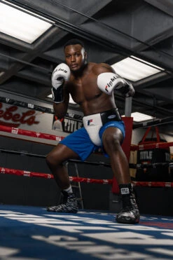 Fighting S2 GEL Power Bag Gloves -Boxing Shop FSPGBGWH BK