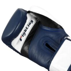 Fighting Force Leather Bag Gloves -Boxing Shop FTGFBG BL WH BK 5