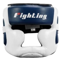 Fighting Force Full Training Headgear -Boxing Shop FTGHGF WH BL BK 2