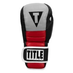 TITLE Boxing Gel Rush Bag Gloves -Boxing Shop GRSHBG BK GR RD 03