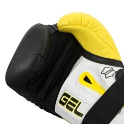 TITLE Boxing Gel Suspense V2T Training Gloves -Boxing Shop GSTGEV2T BK YE 05