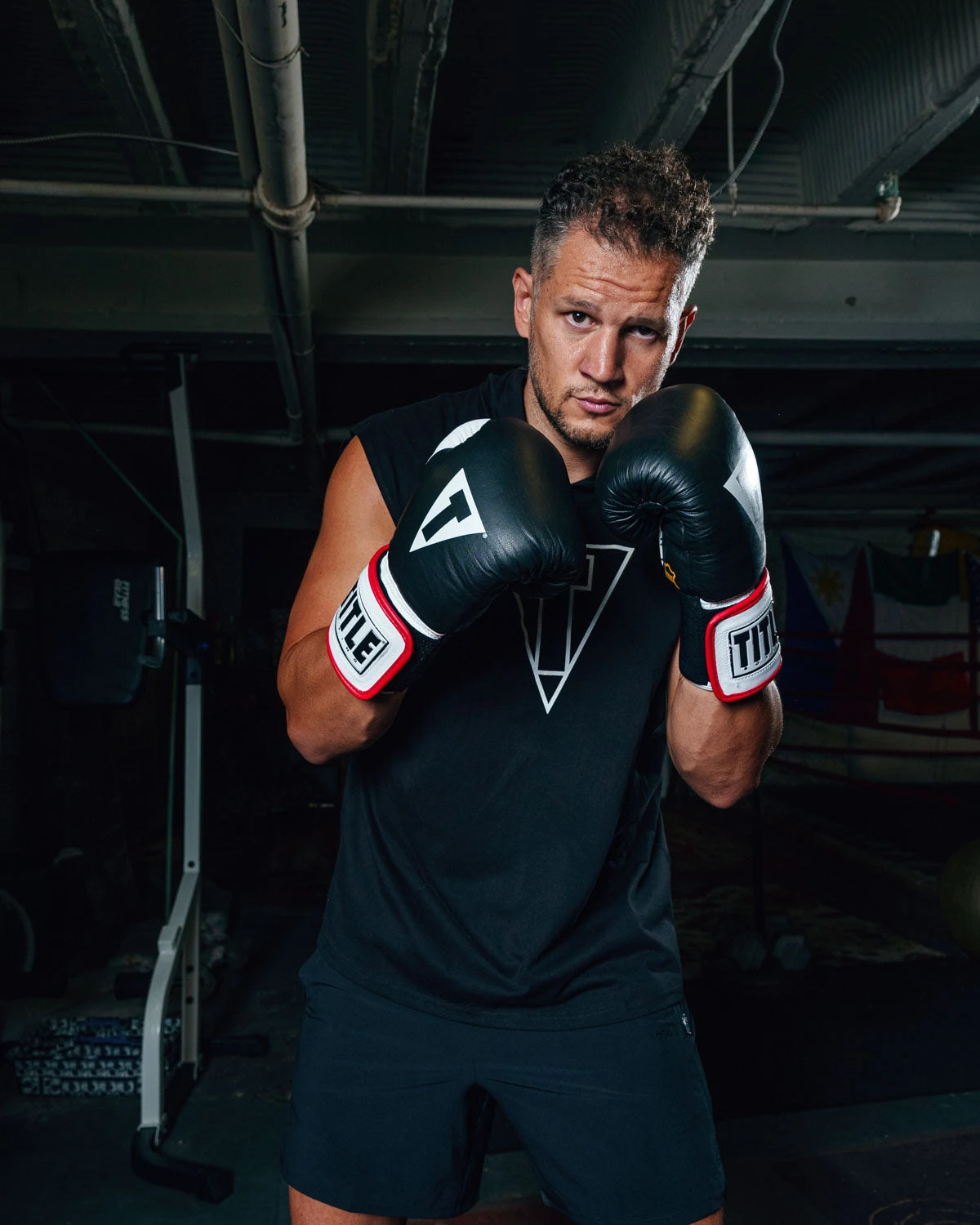 TITLE Boxing Gel World Elastic Training Gloves 4 TITLE Boxing Gel World Elastic Training Gloves - Image 2