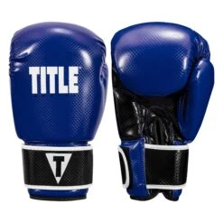 TITLE Boxing Instinct Fitness Bag Gloves -Boxing Shop IFBG BL BK 1