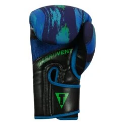 TITLE Boxing Infused Foam Electric Bag Gloves -Boxing Shop IFSEBG BL GN 04