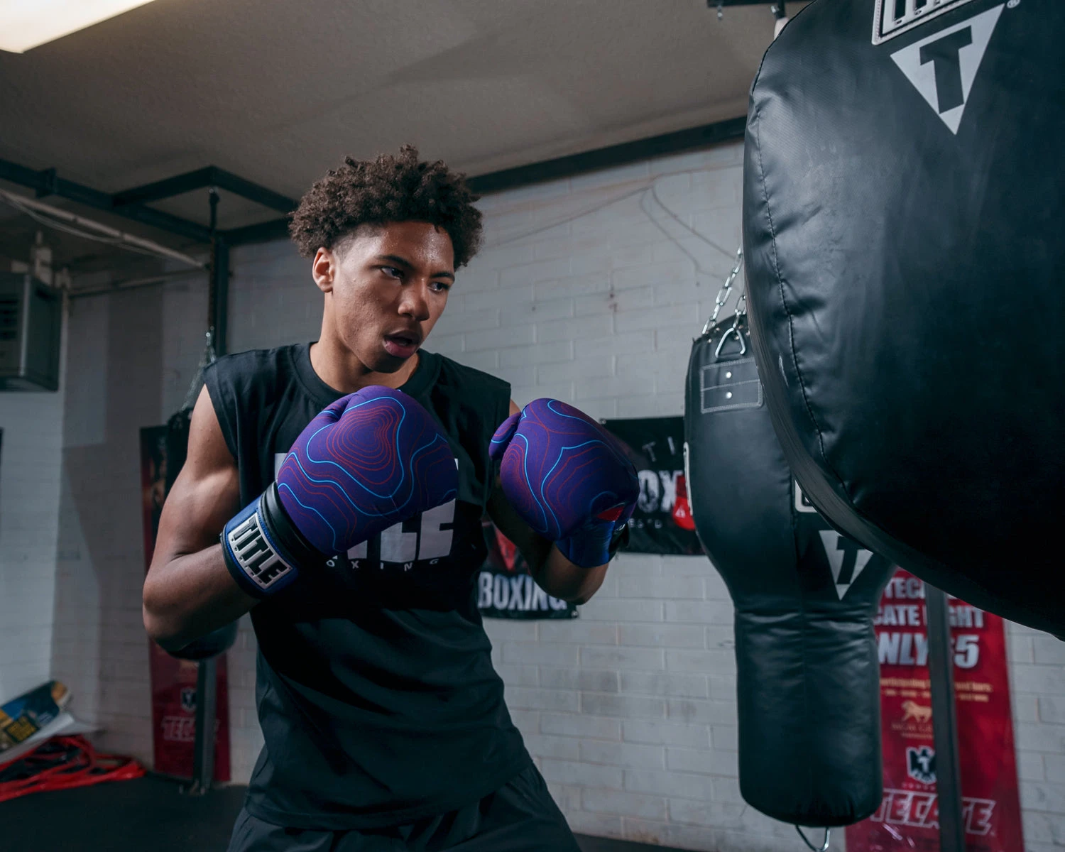 TITLE Boxing Infused Foam Orbit Bag Gloves 4 TITLE Boxing Infused Foam Orbit Bag Gloves - Image 2