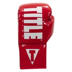 TITLE Boxing Inferno Intensity Lace Training Gloves -Boxing Shop ITGLI RD WH 003