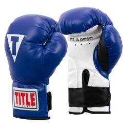 TITLE Classic Kid & Youth Boxing Gloves 2.0 -Boxing Shop KGLV2 BL WH BK 02