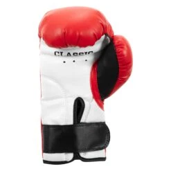 TITLE Classic Kid & Youth Boxing Gloves 2.0 -Boxing Shop KGLV2 RD WH BK 04