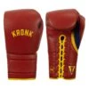 KRONK Boxing Gym Lace-Up Training Gloves -Boxing Shop KNKSG RD GD 1
