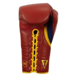 KRONK Boxing Gym Lace-Up Training Gloves -Boxing Shop KNKSG RD GD 4